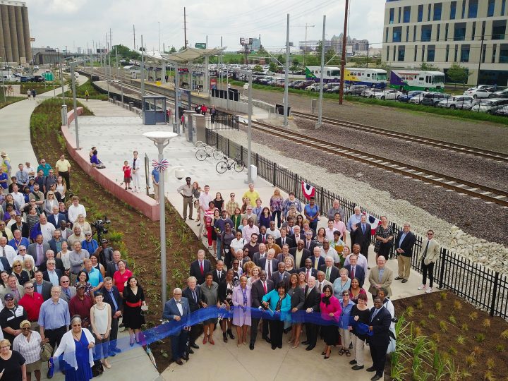 Grand Opening of New Light Rail Station & Greenway in St. Louis Featured Community Celebration Held on MetroLink’s 25th Anniversary