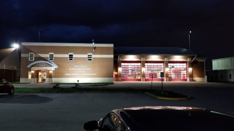 LED light upgrade at downtown airport