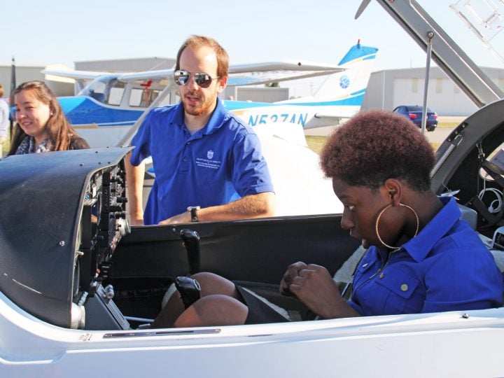 Girls in Aviation Day Opens up Whole New World of Opportunity for Area Students
