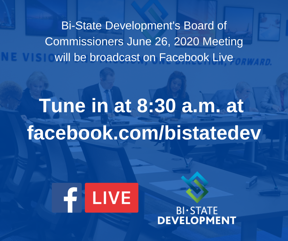 Bi-State Development to Host Virtual Board Meeting on June 26