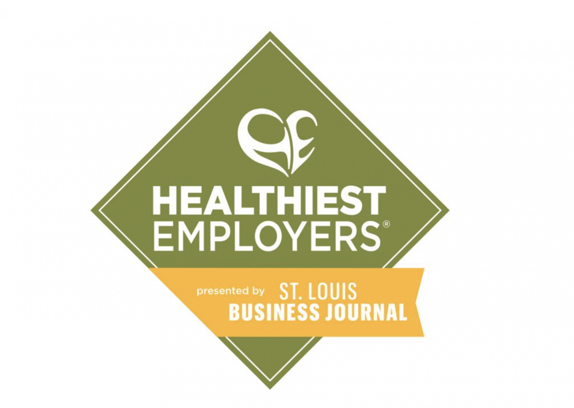Logo for the St. Louis Business Journal's Healthiest Employers List