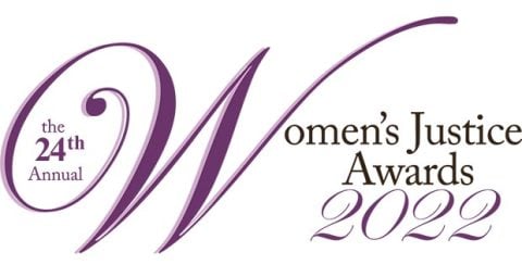 Women's Justice Awards 2022 logo
