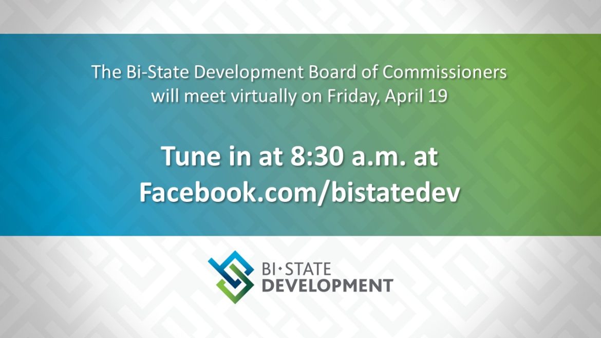 Graphic that states you can watch the Board of Commissioners meeting on BSD's facebook page on April 19 at 8:30 a.m.